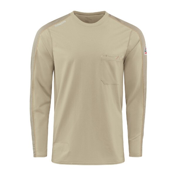 Bulwark Flex Knit Tee in Khaki